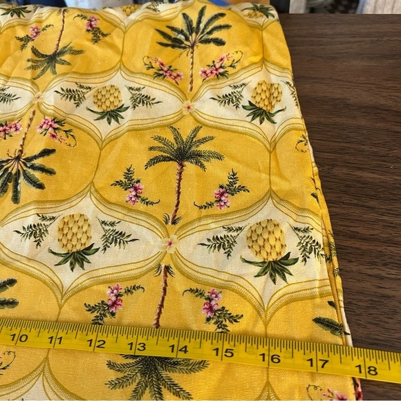 ❤️ Monteau Los Angeles Linen Blend Sun Dress Women’s Small Yellow - Picture 11 of 12